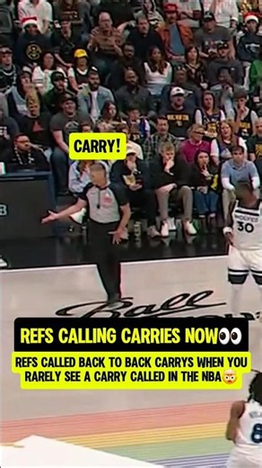 Refs decided to start calling CARRIES😭