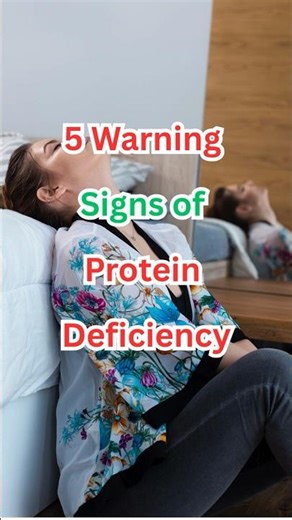 5 Warning Signs of Protein Deficiency
