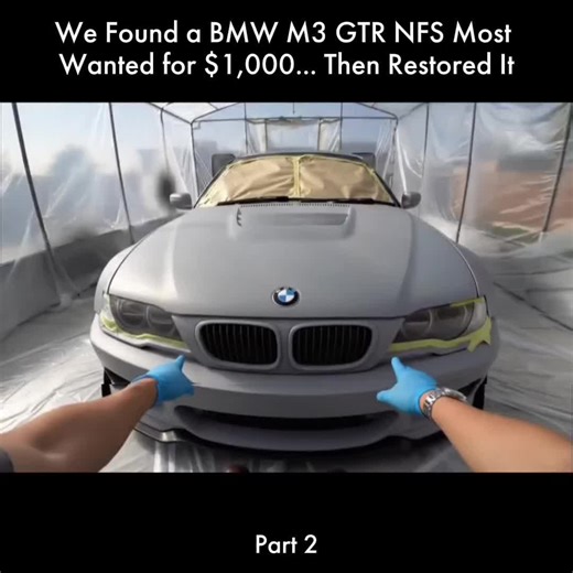 Restoring a $1,000 BMW M3 GTR from NFS Most Wanted