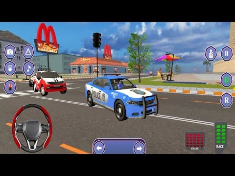 Drive police car in Police Chase Driving 3d sim and complete missions in it.