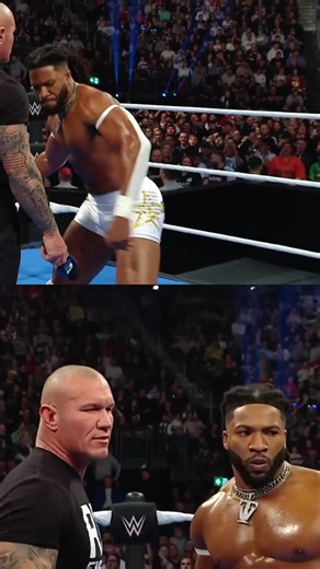 WWE Smackdown Off Script Moment #wwe #smackdown #randyorton #wwetiktok #viral