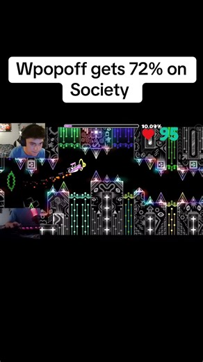 Wpopoff gets 72% on top 1 society (88% gameplay) #gd #wpopoff #society #top1 #verifying