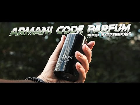 NEW! Armani Code Parfum | First Impressions | Men's Fragrance