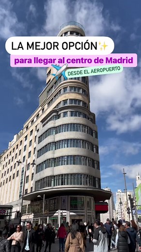 ¿Cómo llegar al centro de Madrid desde el aeropuerto? #madrid #viajes #viajarespaña #viajandoporelmundo #españa #viajerasmexicanas | Pau en remoto