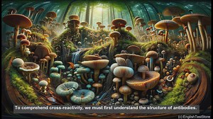 Cross reacting antibody in biology