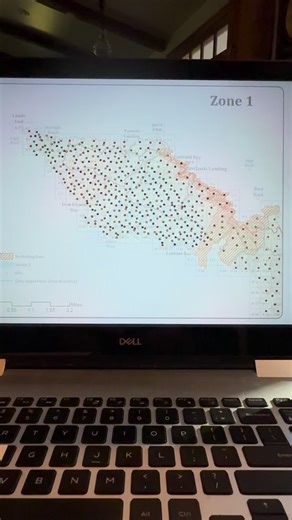Here is a visual of 1800 deer on Catalina Island and just think, the Conservancy says there are more than that out there. Also remember when looking at this that the deer are not distributed throughout like the dots show. Some areas have very few deer and some areas are more populated. @cmyhre013 @epittman08 @4dogsleather @nontypicaloutfitters_taxidermy @ruth_b_myhre @brookmyhre @roy.alexander35 @luke_alexander22 @reed.alexander22 @abrylski11 @howl_org @howlforwildlife #wildlifewest #catalinaisl
