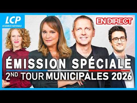[DIRECT] Municipales 2026 : Résultats du 2nd tour | Soirée électorale LCP – 22 mars 2026