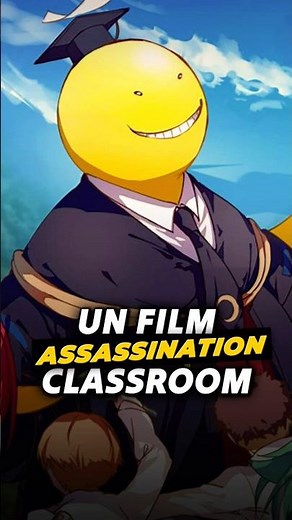 The Assassination Classroom phenomenon returns to theaters in 2026! #anime #assassinationclassroom