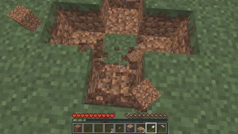 Minecraft:How to Make farm semi-automatic melon