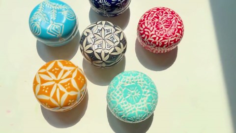 Ceramic Jewelry Box: Handmade Colorful Bat Trang Pottery Trinket Box, Gifts for Her - Etsy