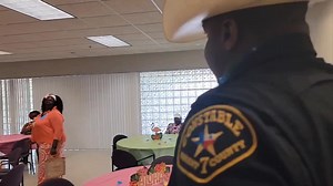 29K views · 1.1K reactions | Had to go suprise Miss Karen as they were getting set up for her retirement party. The theme was Hawii........I think I went overboard lol   | The Everyday Life Of Deputy Bryan Woodard | Facebook