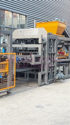 our QT5-15 full automatic brick machine#brickmachine #blockmachine #brickmakingmachine #factory