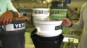 10K views · 50 reactions | YETI keeps stepping up their game. Here is the new Yeti Loadout Bucket. The strongest bucket ever made. Into The Shop presented by Mercury Marine from WestMarine | Into the Blue | Facebook