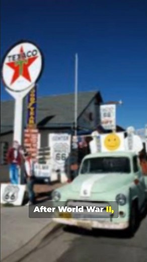 Life on Route 66 in the 1950s #shortvideo #shorts #short
