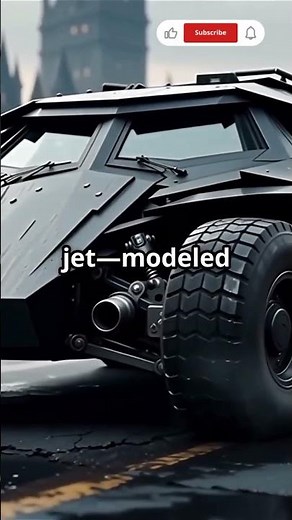 The Real Machines Behind Batman's Batmobile! #batman #batmobile #MovieVehicles #youtubeshorts #short