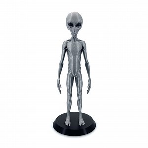 Grey Alien Figurine - Intricate 3D Printed Sci-fi Extraterrestrial Figure, Unique Handcrafted Collectible, UFO and Alien Decor, Gift - Etsy Canada