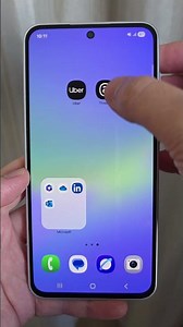 SAMSUNG A36 - EXPAND APPLICATIONS FOLDER - #SAMSUNG #A36 #SHORTS #LINUXBRS
