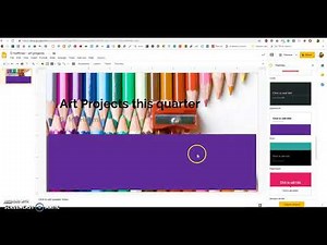 Creating a Digital Portfolio using Google Slides
