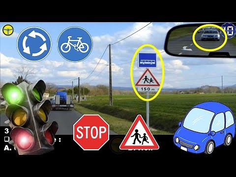 nouveau code de la route 😘 permis de conduire France 2021 😍 examen #9 ‪@code_de_la_route‬