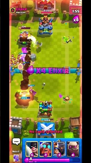 I Tried clash royale sudden death match!