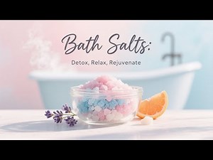 Bath Salts Benefits: Detox, Relax & Rejuvenate at Home