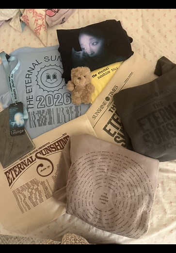 Eternal Sunshine Tour Merch Haul: Ariana Grande Tour Items & Prices