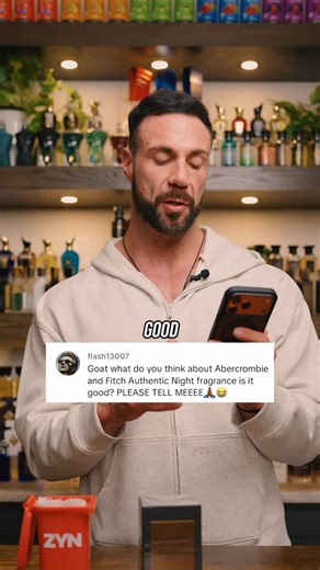 Noel Deyzel on Instagram: "Trying Abercrombie & Fitch Authentic Night bc you guys told me to🫡❤️ #fragrance #cologne #perfume"