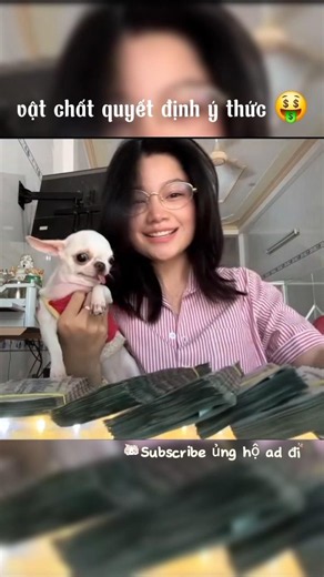 đến cún còn biết vật chất quan trọng vậy mà ai kia còn....😒 #xuhuongyoutube #memes #xh #shortvideo