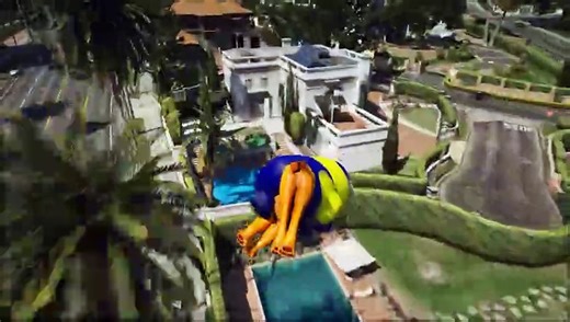 GTA 5 Epic Ragdolls: SUPERMAN VS SIMBA - A Hilarious Collision of Heroes