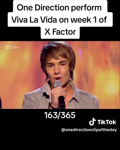 One Direction Performance of Viva La Vida on X Factor Week 1