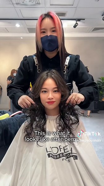 How to style permed hair effortlessly for fuss-free mornings? 🤔 #digitalperm #permhair #koreanperm #hairtok #tiktoksg #fyp #fypchallenge