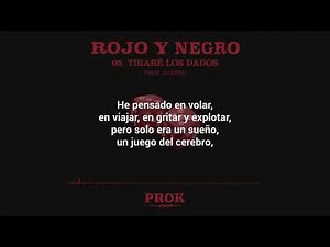 PROK - TIRARÉ LOS DADOS (PROD DJ KERU) (LETRA) #ROJOYNEGRO 🔴⚫