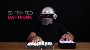 5.7K views · 73 reactions | In this project, we'll show you how to #3Dprint a Daft Punk helmet with Bluetooth controlled #NeoPixel #LEDs ! You can use your smartphone or smartwatch to trigger animations and even change the colors with the Adafruit Bluefruit LE Connect app ! #DIY #Electronics #3DPrinting #Adafruit | Adafruit Industries | Facebook