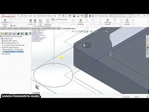 Solidworks CAM #2: Proses Open Pocket