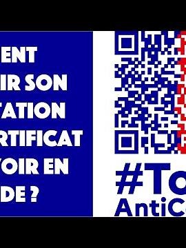 Comment obtenir son attestation ou certificat et l'avoir en QR code ?