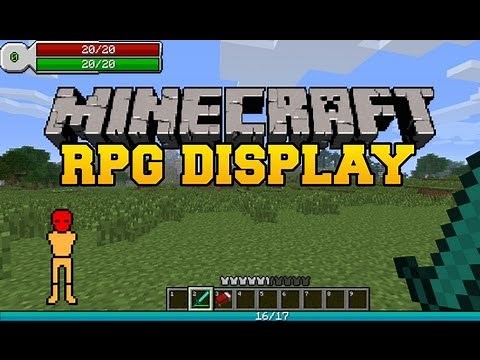 Minecraft Mod Showcase - RPG HUD (RPG Heads Up Display)