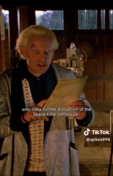 Back to the Future Part 3: Marty's Letter from the Past