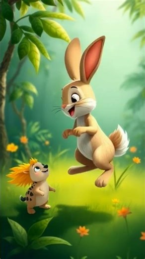 A Rabbit beautiful dance video | cartoon video | ai video