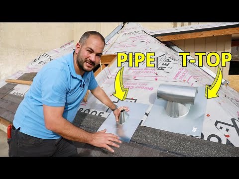 How to Install Roof Flashing | Pipes, Penetrations, T-Top