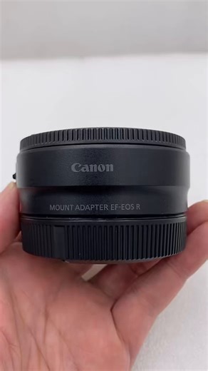 佳能（Canon）EF-EOS R转接环 RF卡口适配器 R系列转接EF镜头 适RP R7 R10 R50V R8 R3 R100 R5 R6二代微单相机