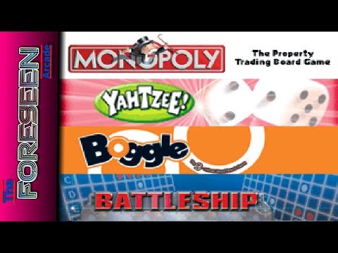 4 Game Pack: Monopoly / Boggle / Yahtzee / Battleship - Nintendo DS Gameplay