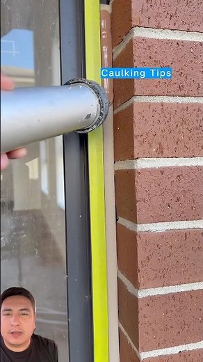 How to apply silicone sealant to wide-framed windows #engineering #construction #home