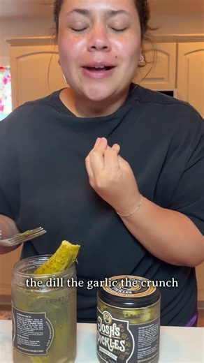 "The freshest pickle I've ever tasted" #pickles #review #reaction #realworldrreactions