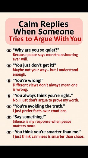 Don't argue with me | Learning Treasure