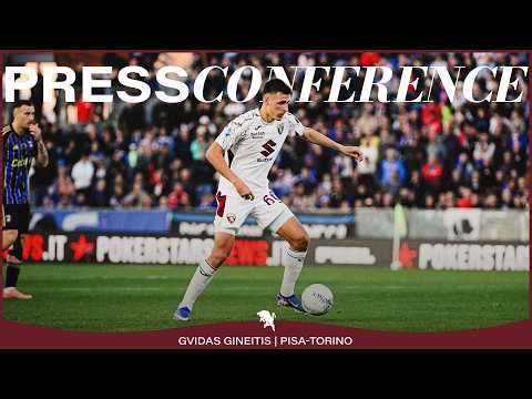 PISA-TORINO | PRESS CONFERENCE | GVIDAS GINEITIS