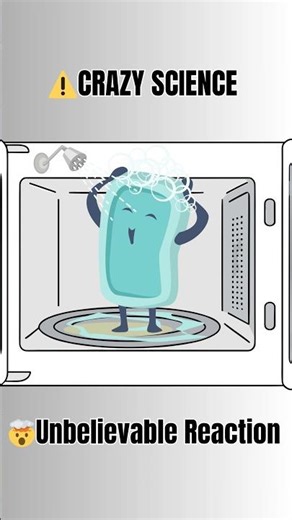 Crazy Science! Soap EXPLODES in the Microwave 🫧🤯 | #shorts
