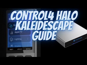 How To Use Control4 Halo Remotes with Kaleidescape