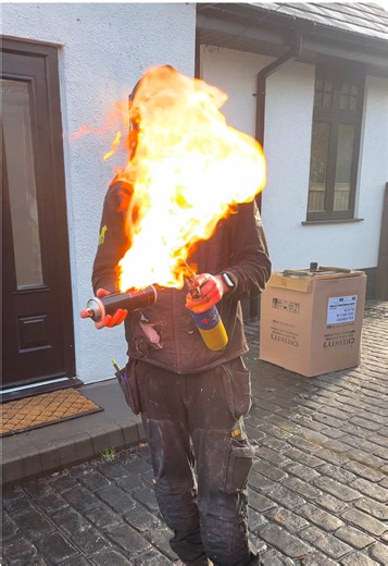 Wood burner installation #woodburner #logburner #stove #firefit #installation