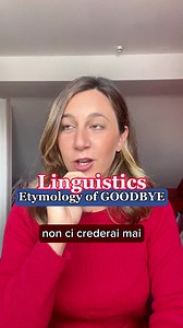 132K views · 4.8K reactions | Linguistics: the etymology of GOODBYE and the concept of “contraction” #linguisticainglese #inglese #etimologia #etymology #inglese #ingleseperitaliani | Aurora's Online Language Lessons | Facebook