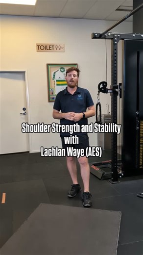 Here are 3 basic exercises I use regularly when working back from a shoulder injury or trying to build strength in our shoulder. 1 Single Arm Lat Pull Down - I use this exercise with most people to improve awareness around controlling scapula movement. This allows us to confidently add more complex and heavy movements without the risk of shrugging becoming too dominant pathway to retraction. 2 Face Pull - This engages our lower and upper traps as well as rear delts to work together to achieve a 